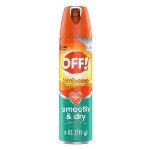 NWT OFF! FamilyCare Insect Repellent I, Smooth & Dry, 4 oz, 1 ct